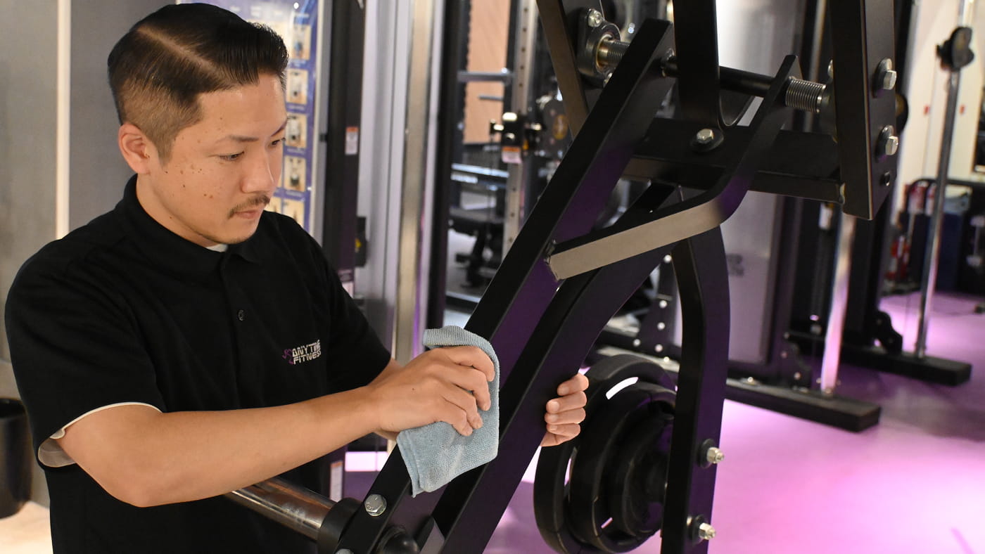 エニタイムフィットネス フィットネスの様子